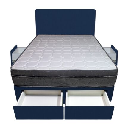 Dormitorio Turin + 4 Cajones + Cabecera